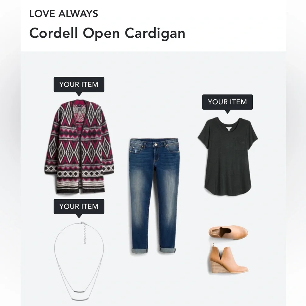 Love Always Cordell Open Cardigan - Picture 2 of 3